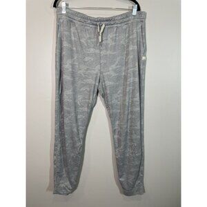 Vuori Light Gray Camouflage Jogger Track Pants